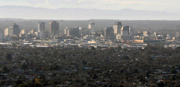 Christchurch City as viewed by the SHF HD webcam